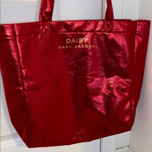 Marc Jacobs daisy red  large tote bag